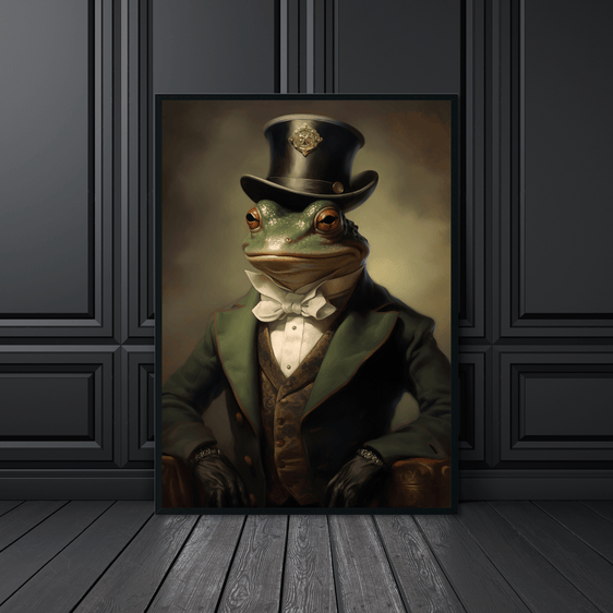 Funny Frog Prints