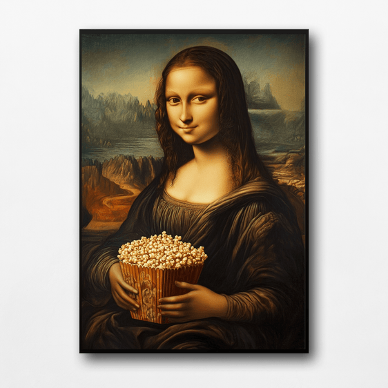 Mona Lisa Altered Art