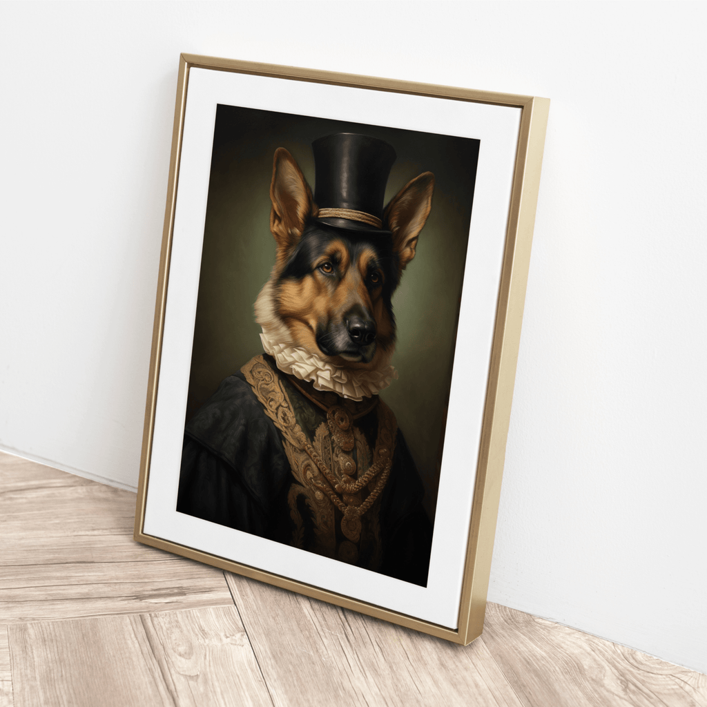 German Shepherd Print