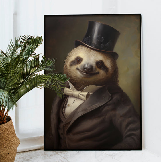 Sloth Wall Art