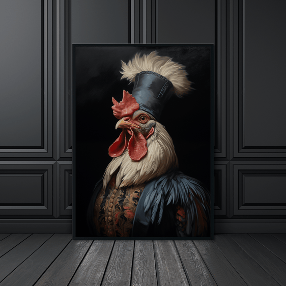 Cockerel Print 