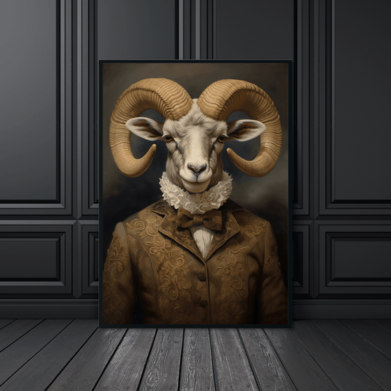 Bighorn Sheep Art 