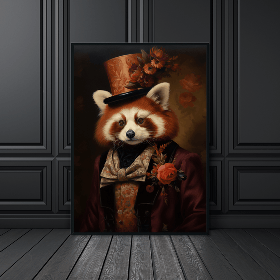 Red Panda Print 