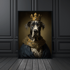 Great Dane Portrait Print 