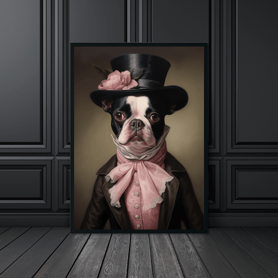 Boston Terrier Wall Art