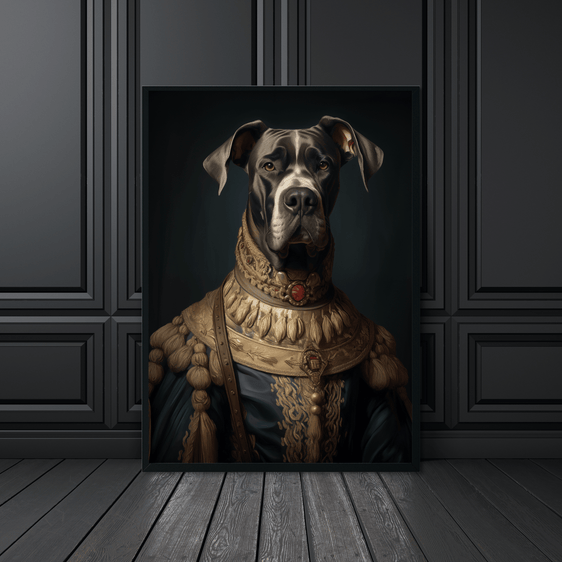 Great Dane Portrait Print 