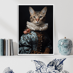 Bengal Cat Portrait Print