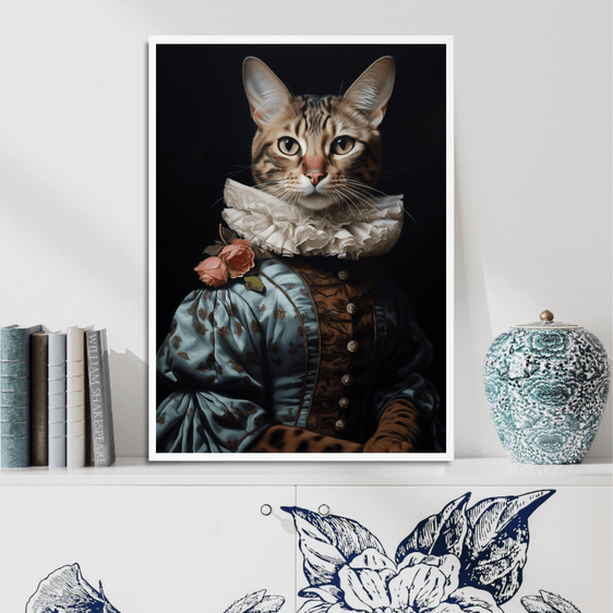 Bengal Cat Portrait Print