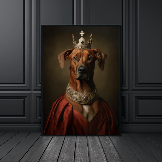 Rhodesian Ridgeback Painting 