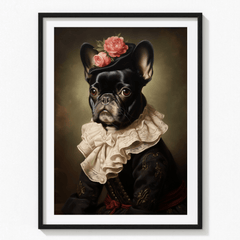 French Bulldog Portrait Print