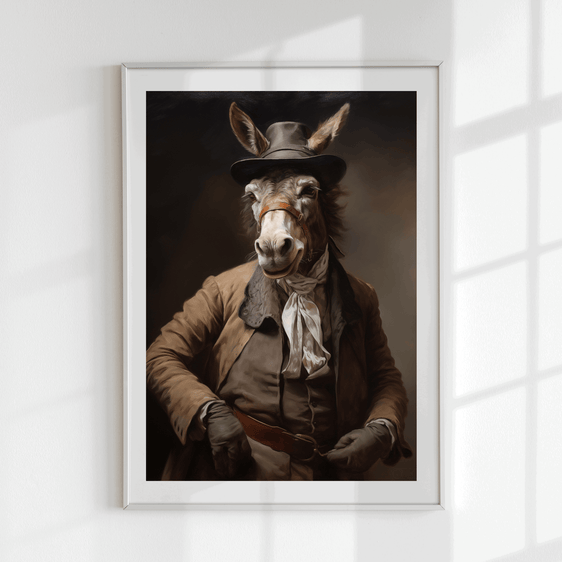 Quirky Donkey Prints