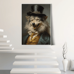 Boho Wolf Decor 