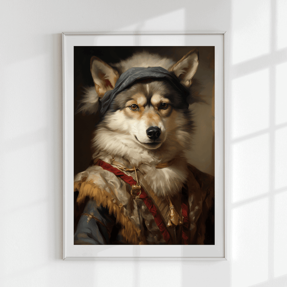 Boho Wolf Decor 