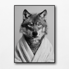 Wolf Bathroom Prints