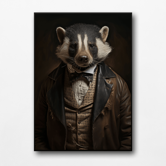 Badger Wall Art