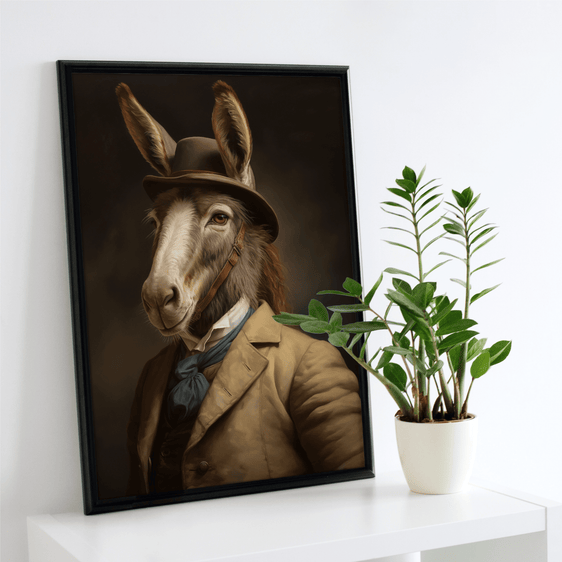 Quirky Donkey Wall Art