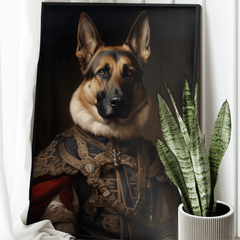 German Shepherd Print 