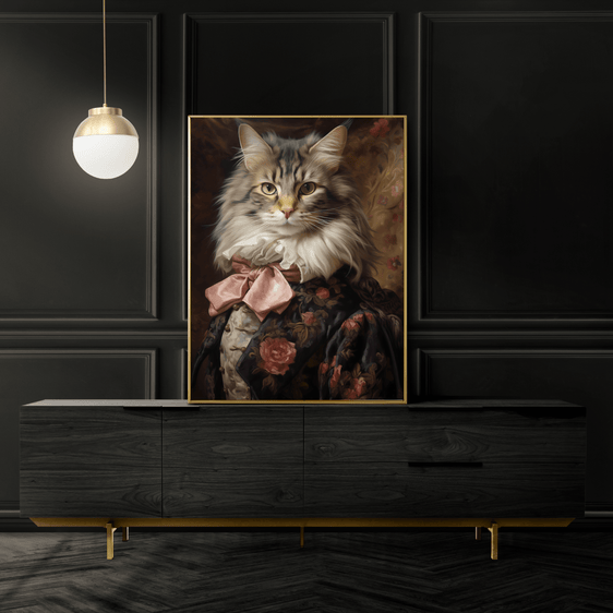 Norwegian Forest Cat Print