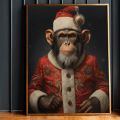 Renaissance Monkey Print