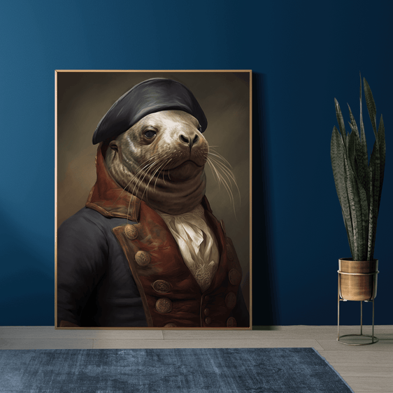 Seal In Renaissance Outfit