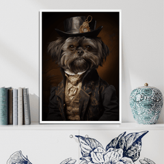 Griffon Dog Renaissance Print