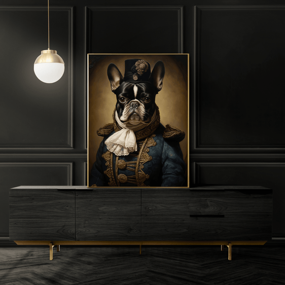 French Bulldog Portrait Print 