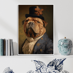 Shar Pei Renaissance Print