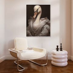 Victorian Swan Wall Art