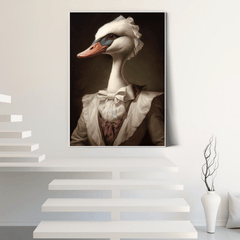 Victorian Swan Wall Art