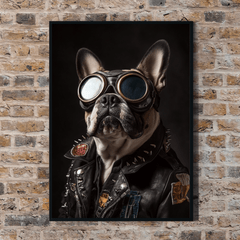 Steampunk Dog Wall Art