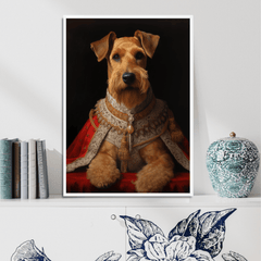 Renaissance Airedale Terrier Print